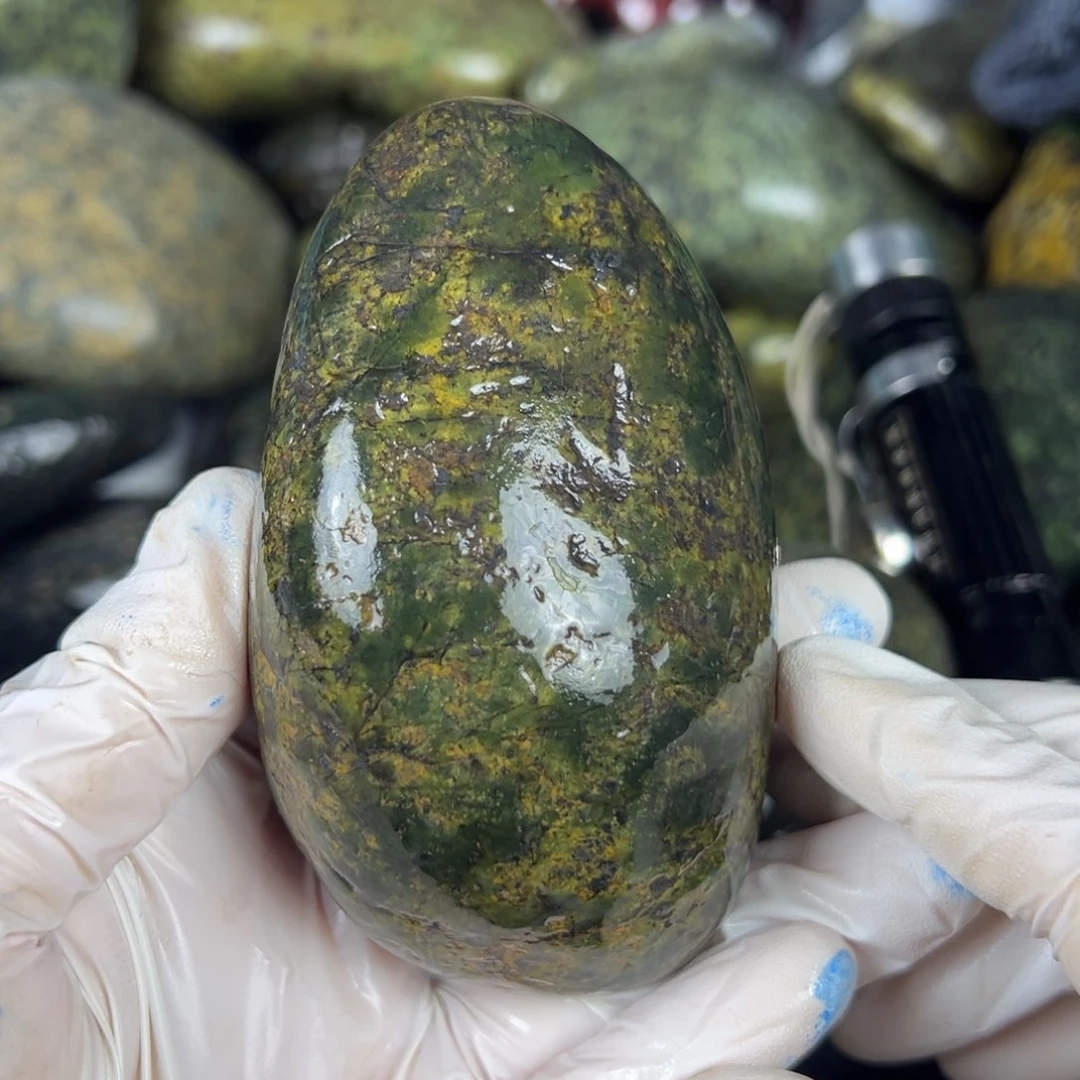 合金蛇纹石玉西藏藏玉药王石老*哥