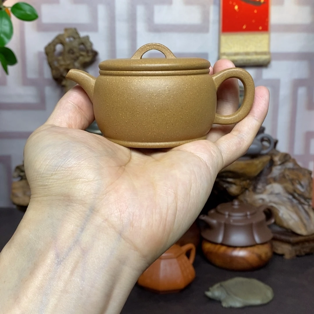 茶壶紫砂紫砂茶具老段汉瓦