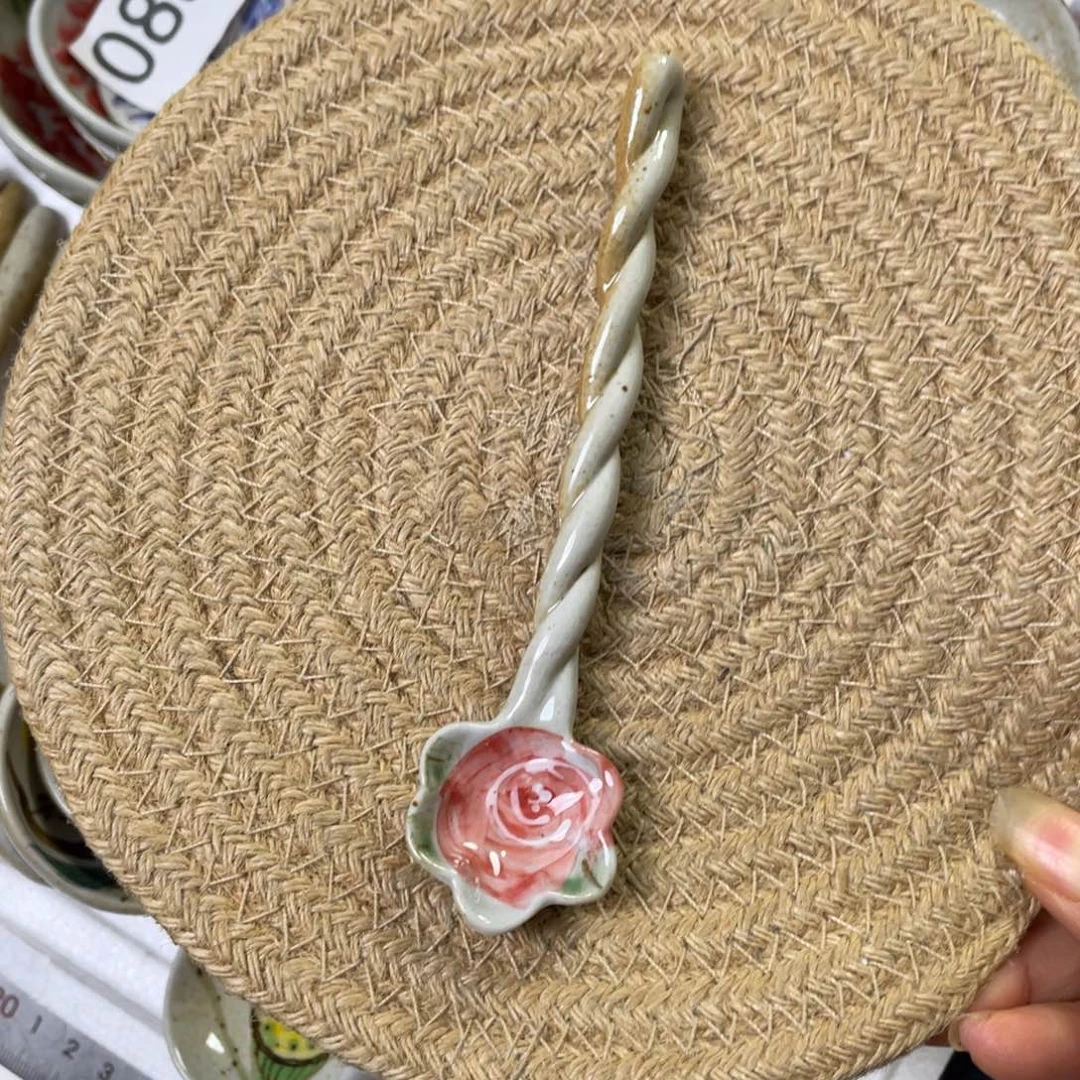 小咖啡勺景德镇高温陶瓷8888