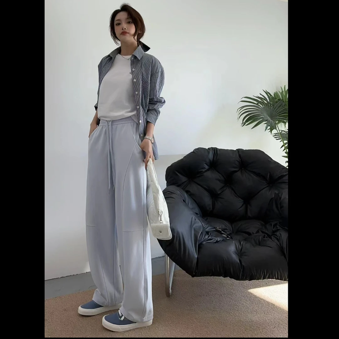 589-25 女生弯道卫裤