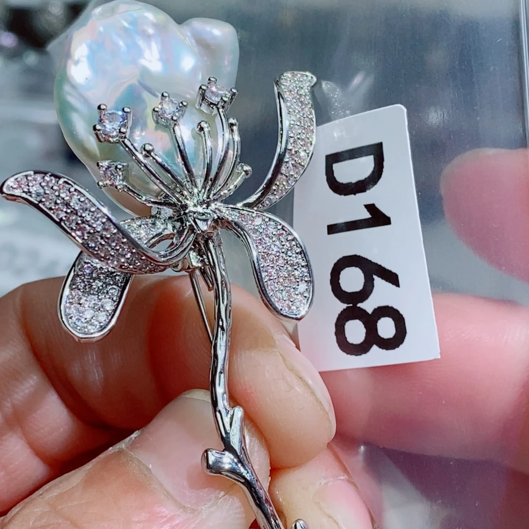 淡水珍珠银S925镶嵌其他