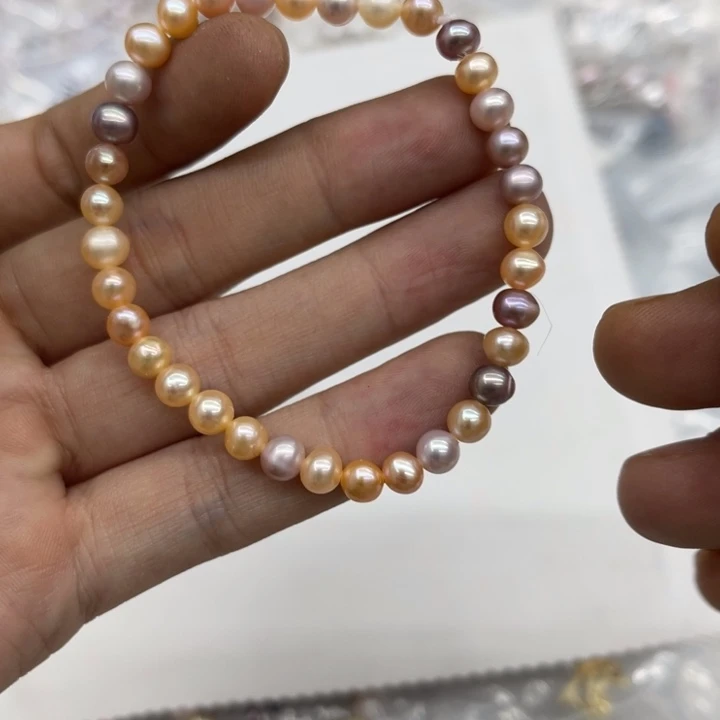 未镶嵌淡水珍珠颈饰00853