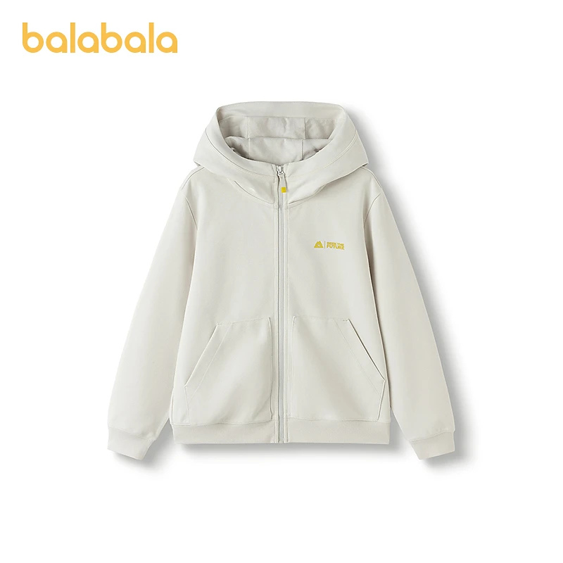 【商场同款】巴拉巴拉男童外套儿童上衣大童2025新款秋装连帽舒适