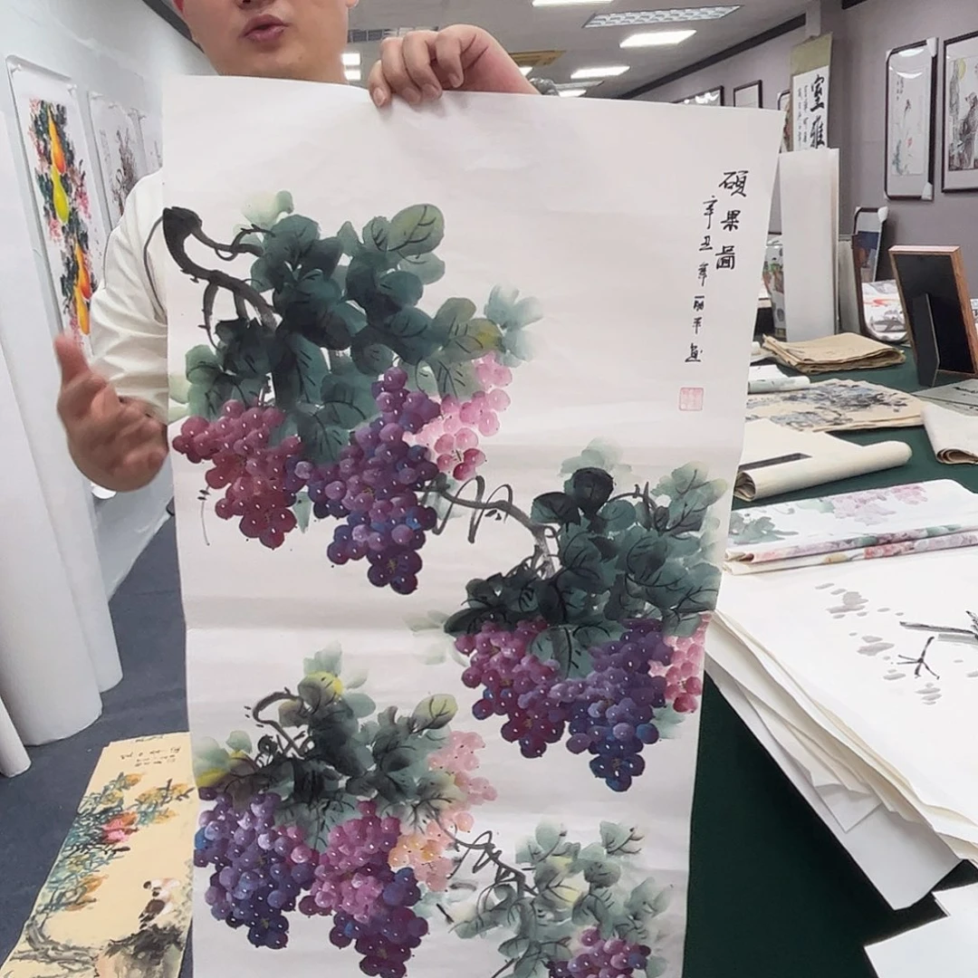 国画国画纯手绘作品