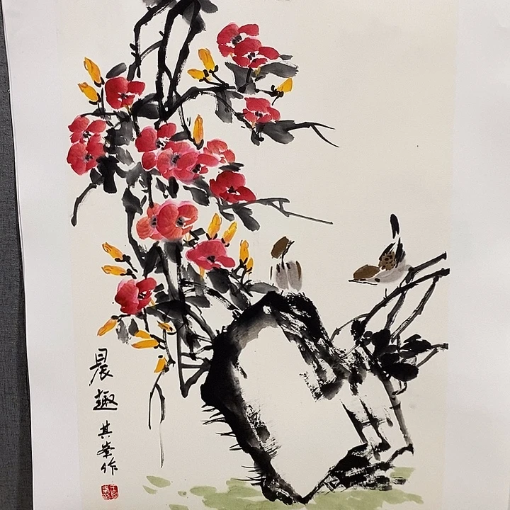 国画手写手绘作品50