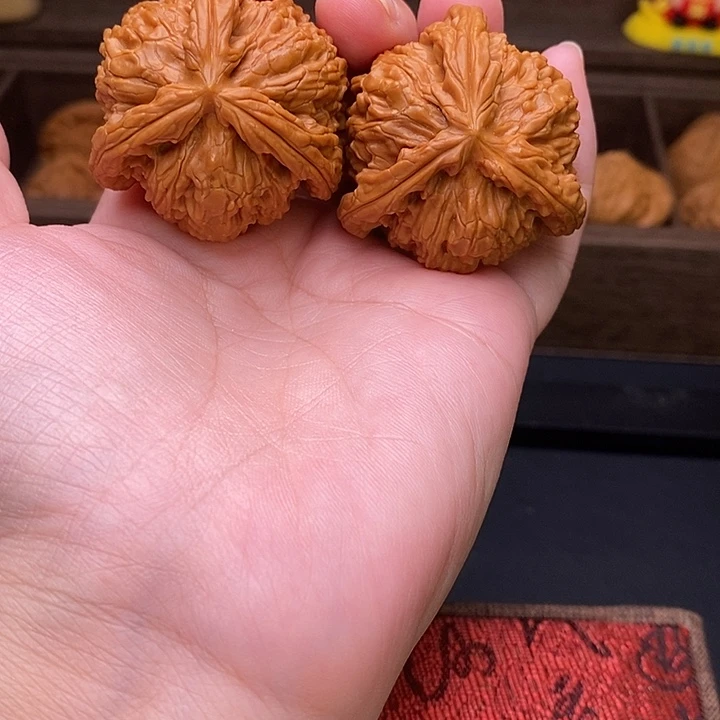 美***蔬把件文玩核桃白奔