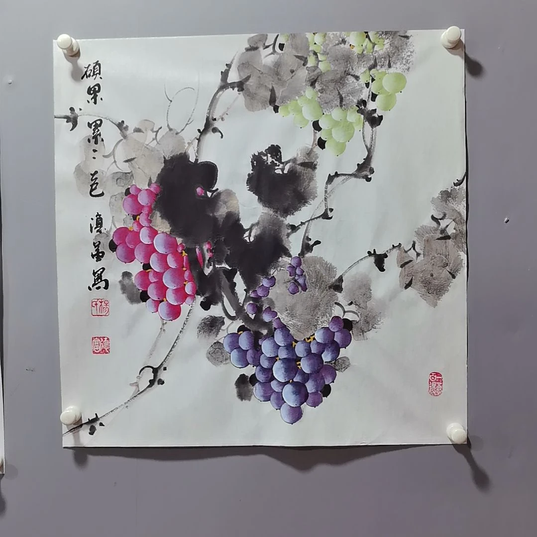 张***理国画杨德富老师国画作品