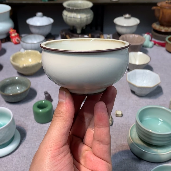 龙泉青瓷铁胎风水缸