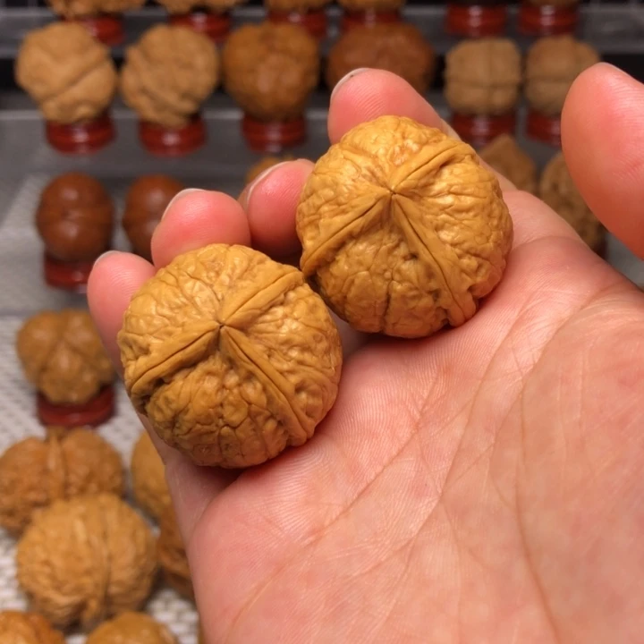 文玩核桃把件1三棱