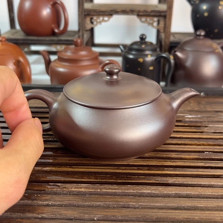 原矿紫砂手工制作