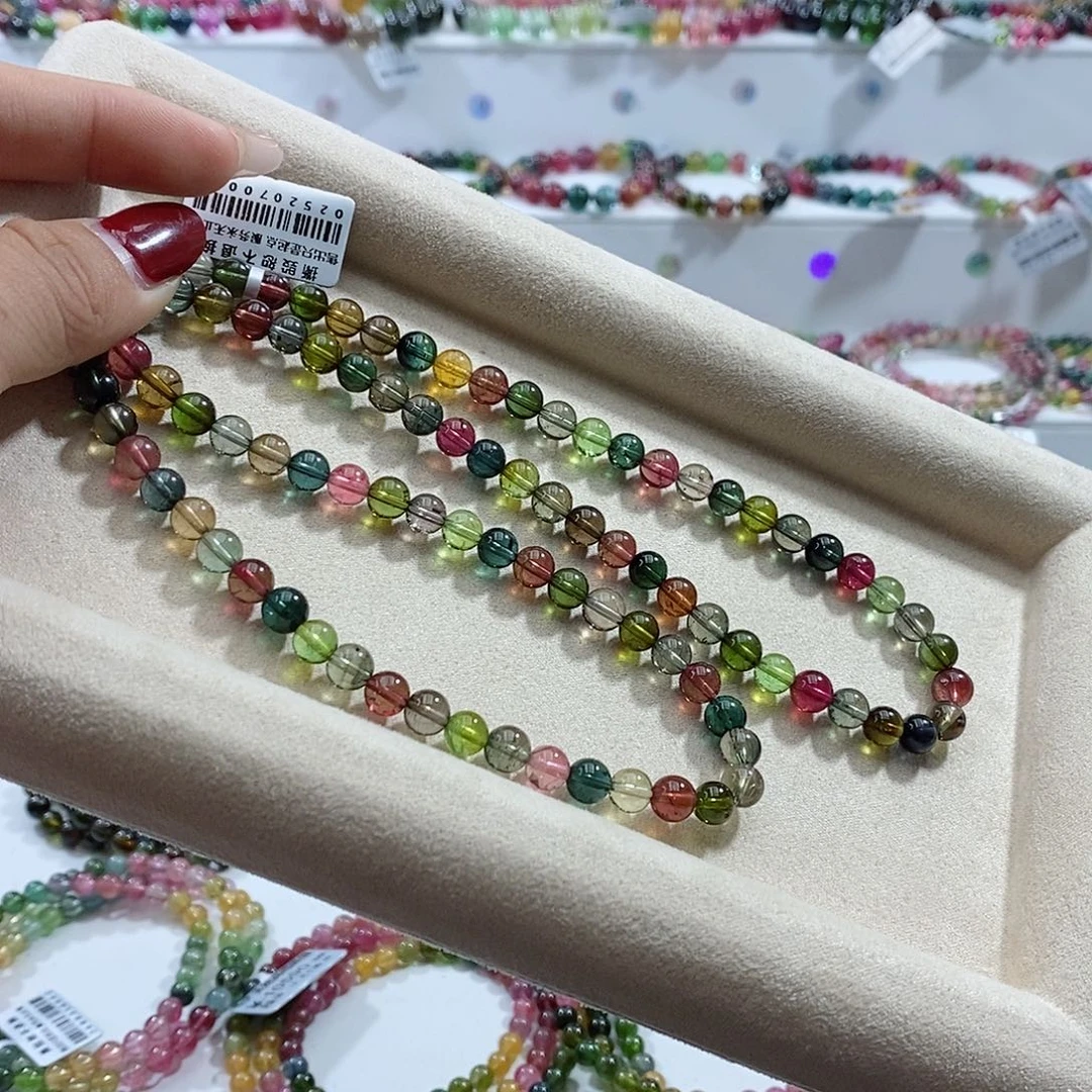 碧玺手链未镶嵌用****9多样性发一条