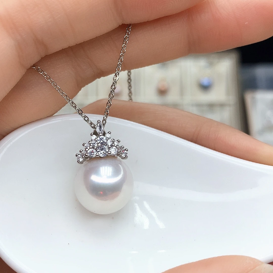 淡水珍珠合金颈饰