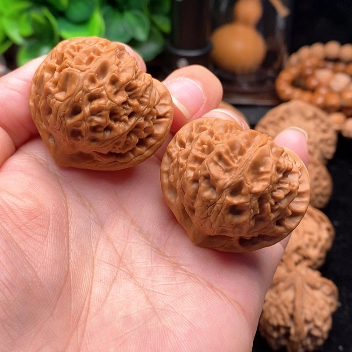 文玩核桃把件39宫灯