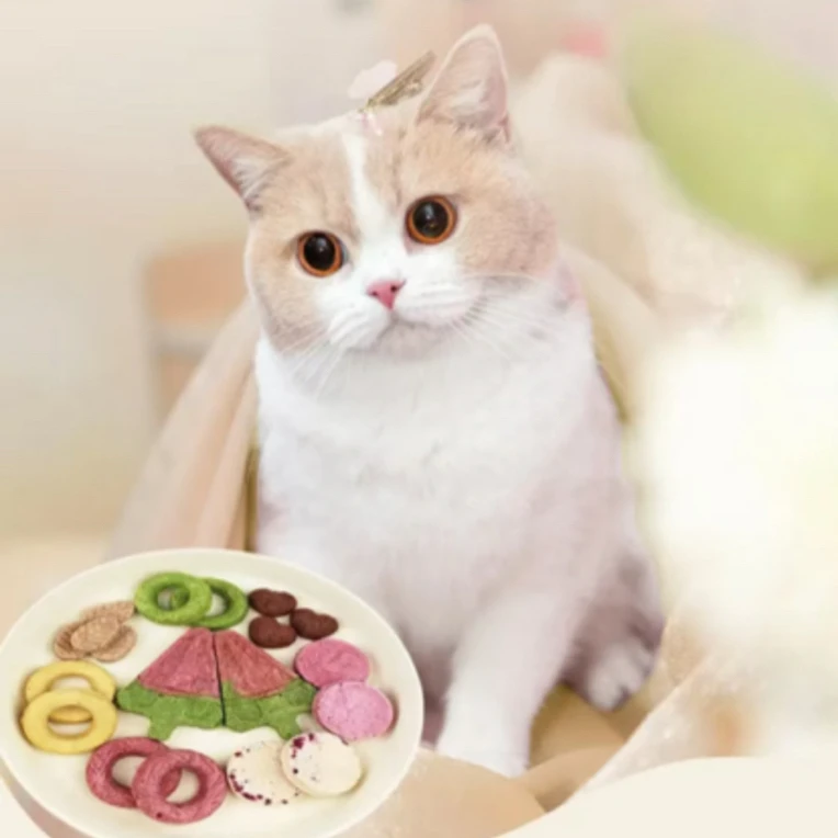 猫狗宠物鸡肉冻干新鲜果蔬冻干混合鸡肉冻干