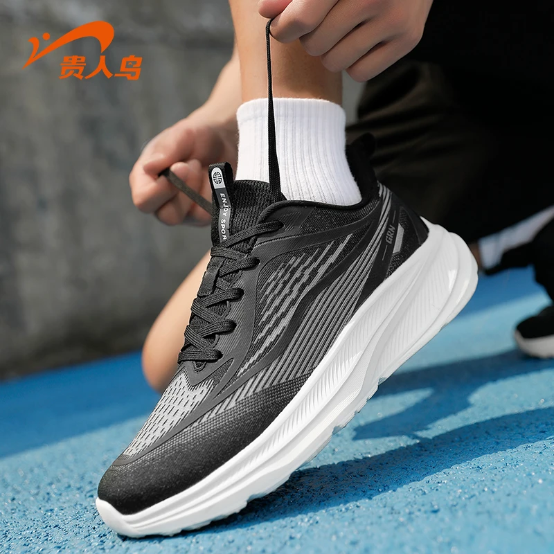 贵人鸟轻便跑鞋男鞋防滑耐磨夏季时尚休闲鞋网面透气百搭运动鞋子