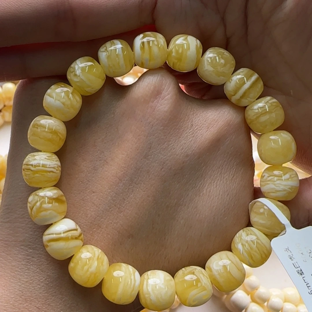琥珀未镶嵌手链蜜蜡手串