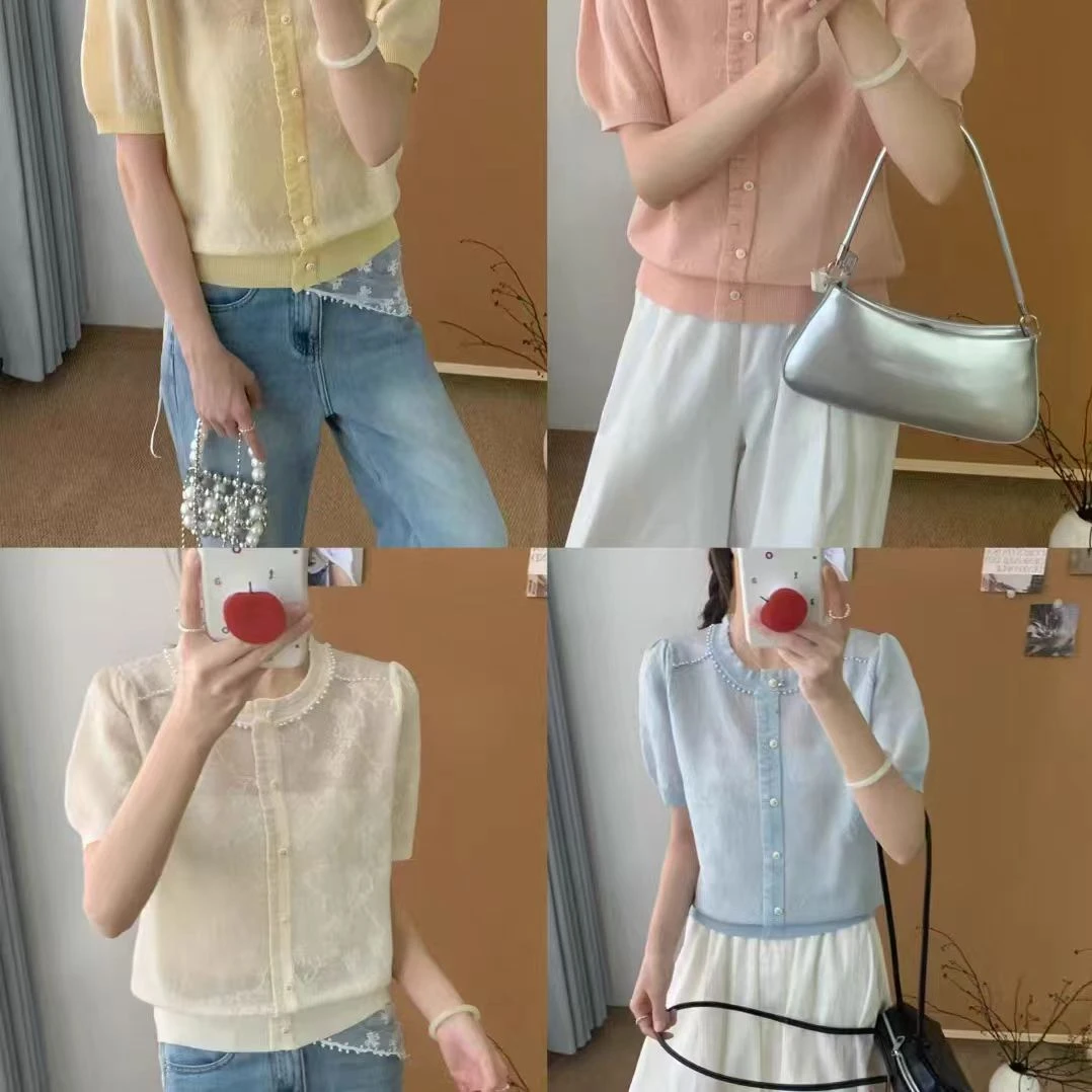 0511-30   女款气质时尚气质百搭针织衫 QD  25201