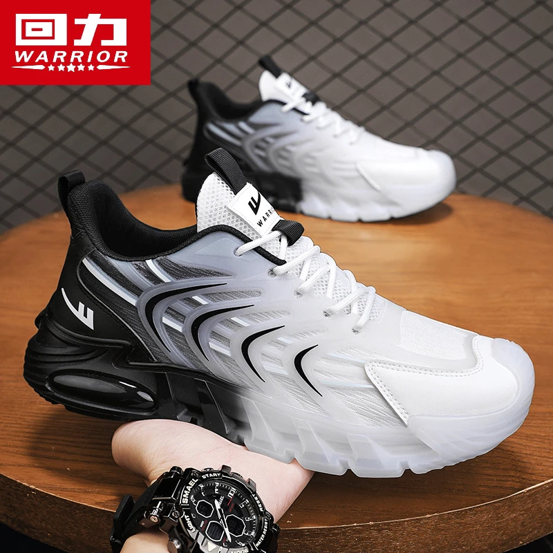 回力运动男鞋春季2025新款气垫减震跑步鞋男士百搭厚底休闲老爹鞋