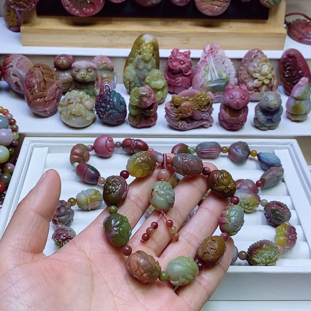 玛瑙/玉髓盐源玛瑙未镶嵌