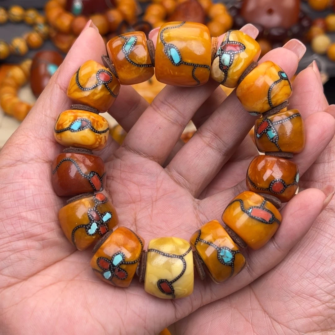 琥珀未镶嵌珠宝奇石蜜蜡W