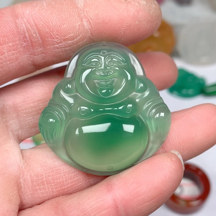 玛瑙/玉髓颈饰未镶嵌N****