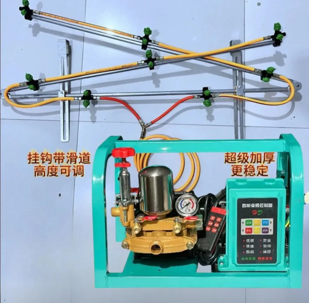 插电款三轮打药机（48V—72V）可远程遥控控制大流量泵新款喷雾