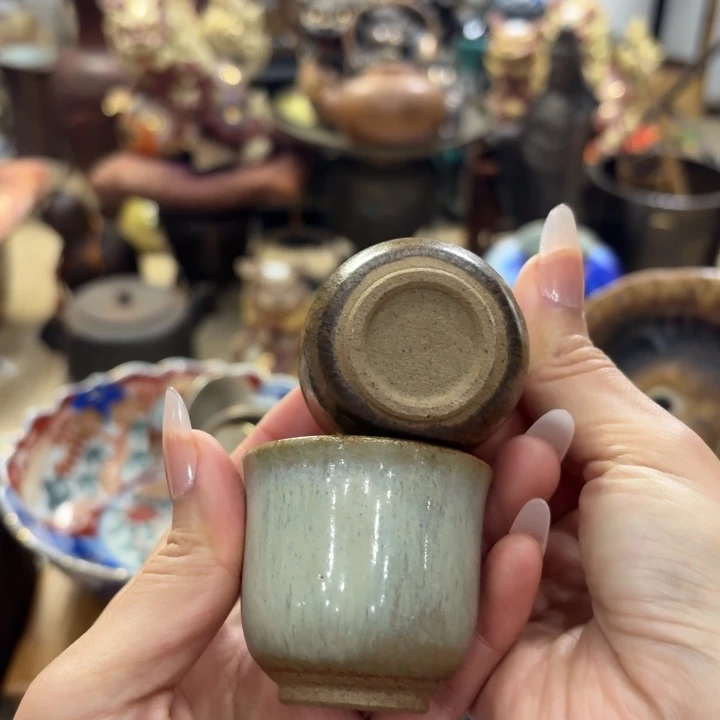 陶瓷古美术置物摆件