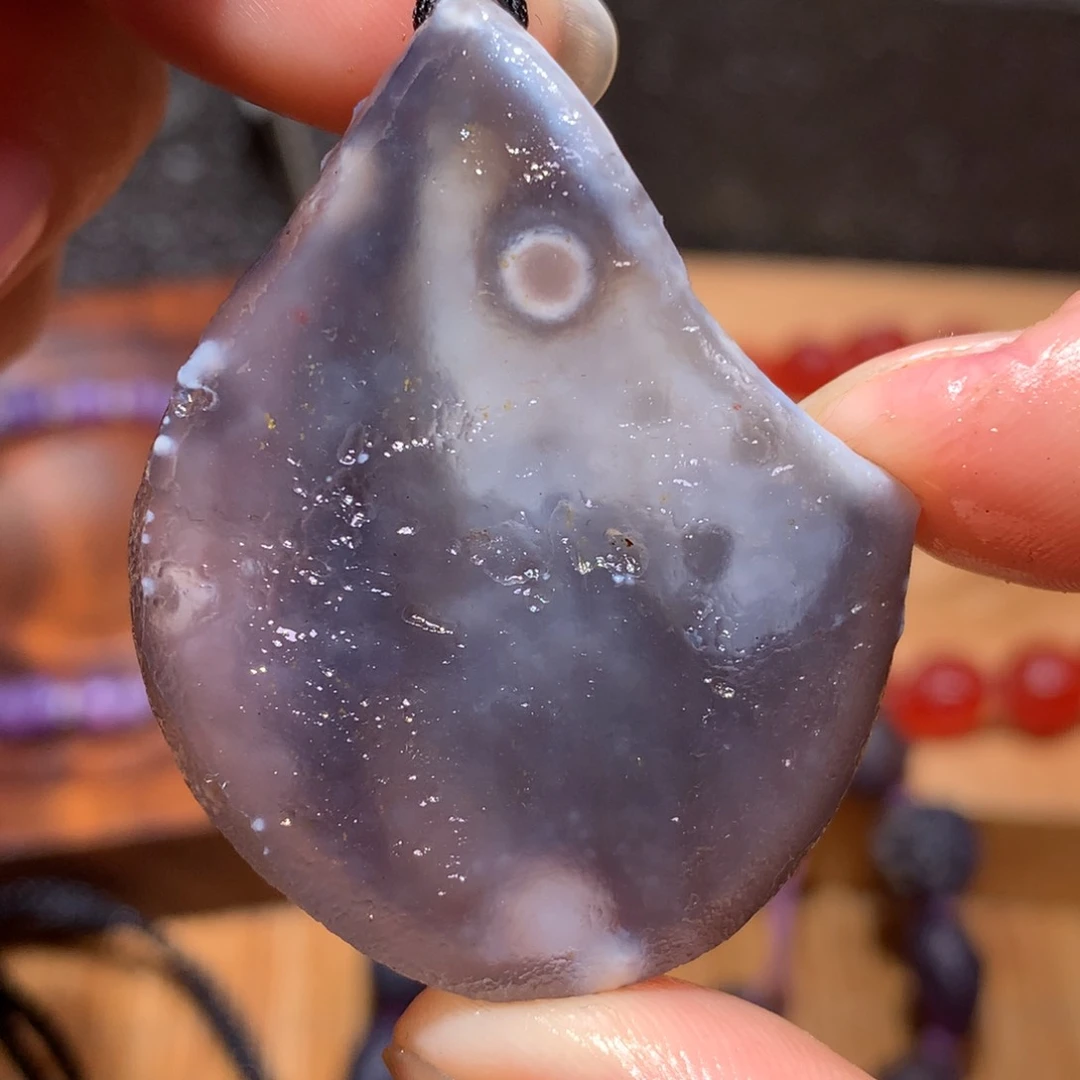 未镶嵌玛瑙/玉髓珠宝半成品