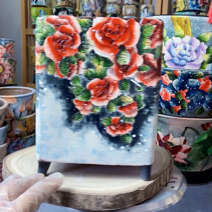 景德镇艺术手绘作品