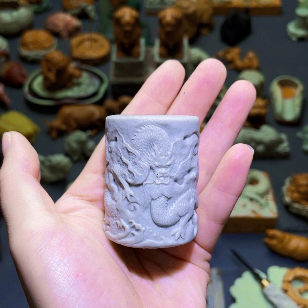 盖置手工原石精品