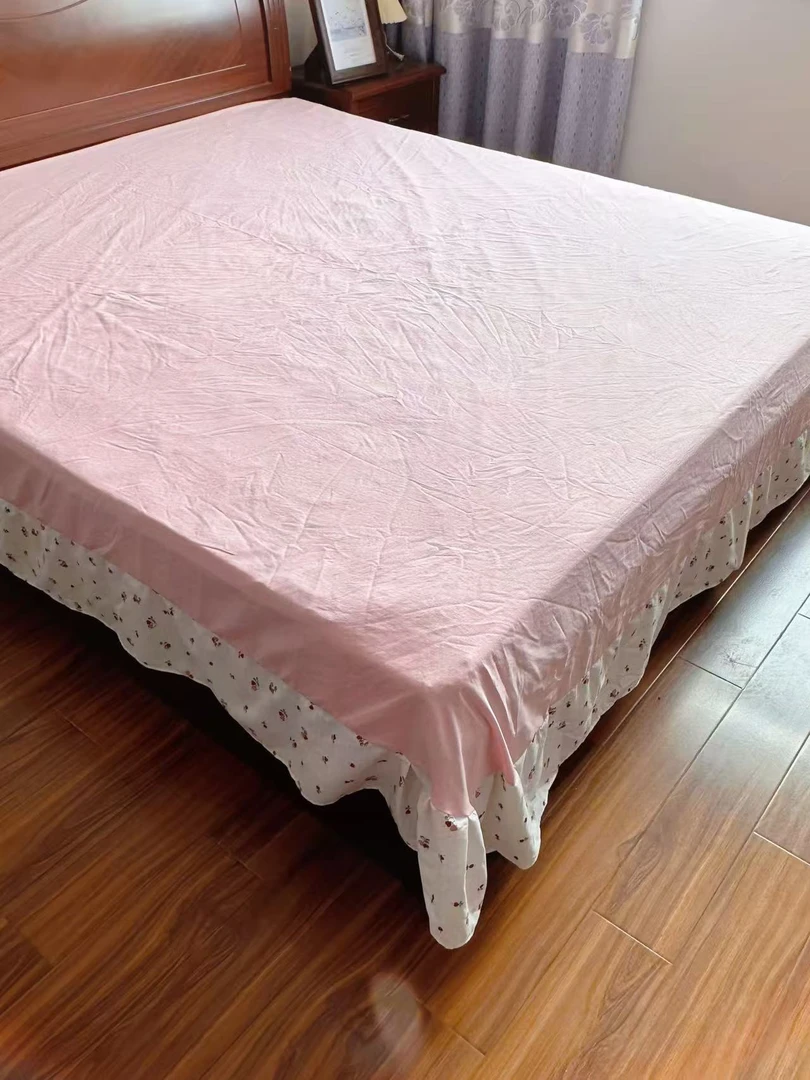 【春夏四季款福利床单】爆款加大云柔水洗小竺棉床单