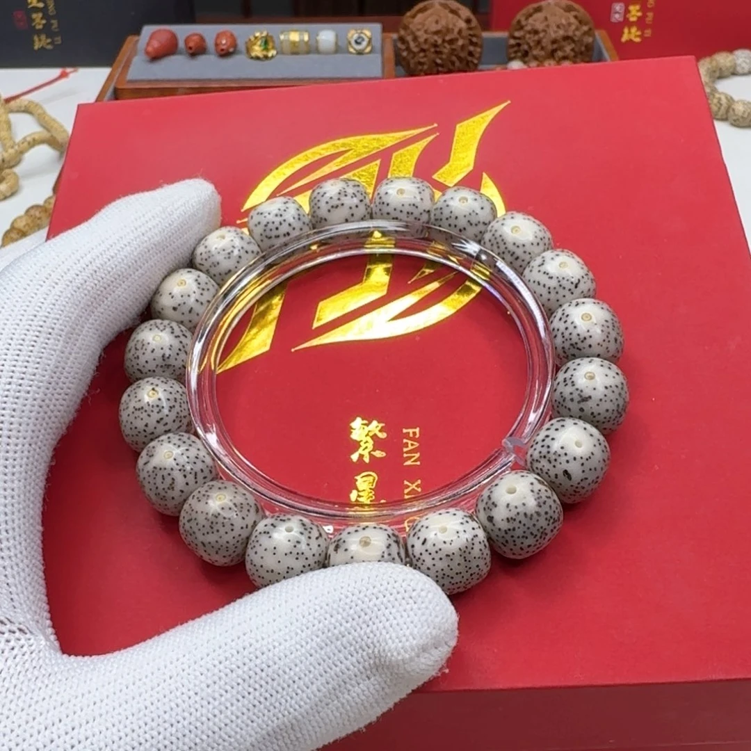 星月菩提手串23梵天糯冰针尖星12.5单圈