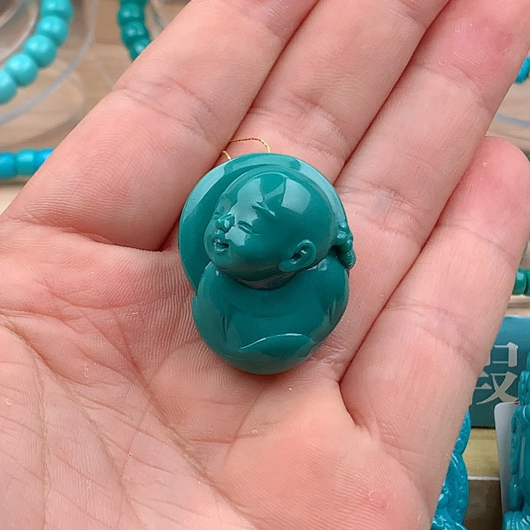 绿松石颈饰未镶嵌