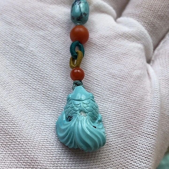 绿松石银S925镶嵌配饰