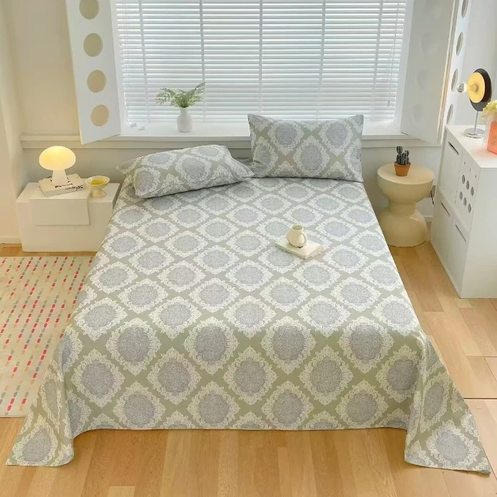 春季新款原棉粗布床单凉席--巴洛卡240*240