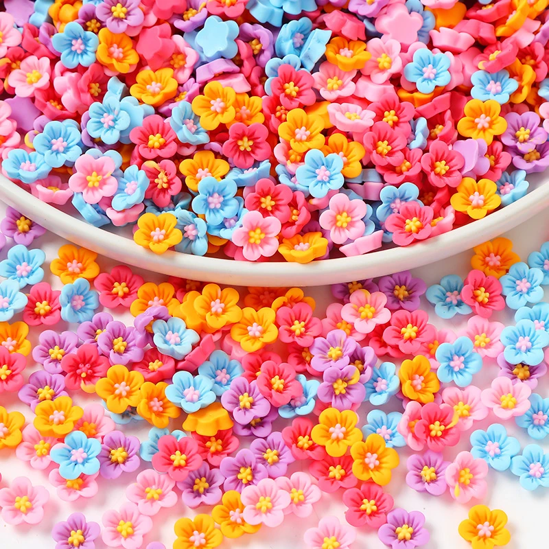 彩色5瓣小花朵DIY手机壳材料包树手工小夜灯diy材料