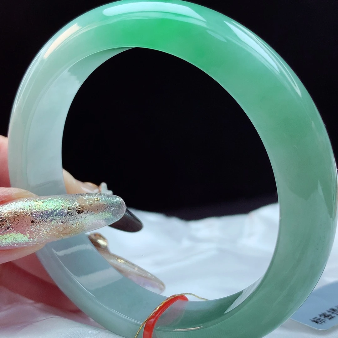 未镶嵌手镯翡翠56圈4558