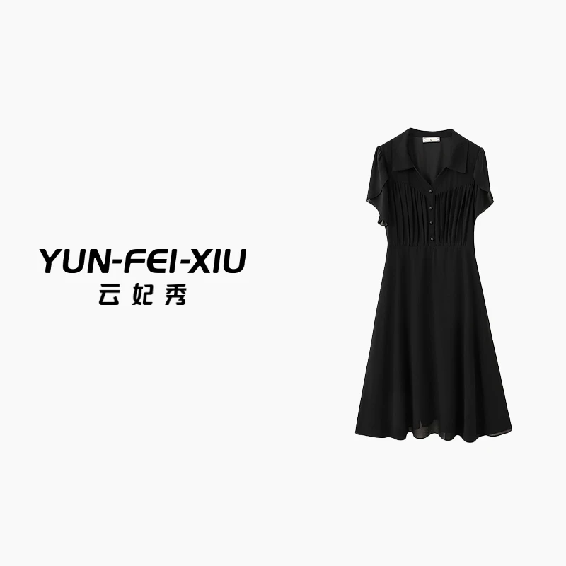 云妃秀大码女装连衣裙时尚休闲减龄宽松显瘦遮胖妹妹夏季7002