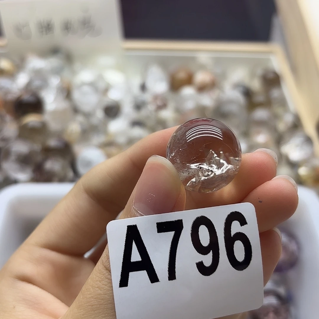 从***拽未镶嵌珠宝半成品水晶796