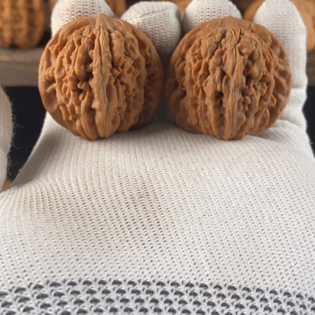 文玩核桃吊坠36手捻四座楼