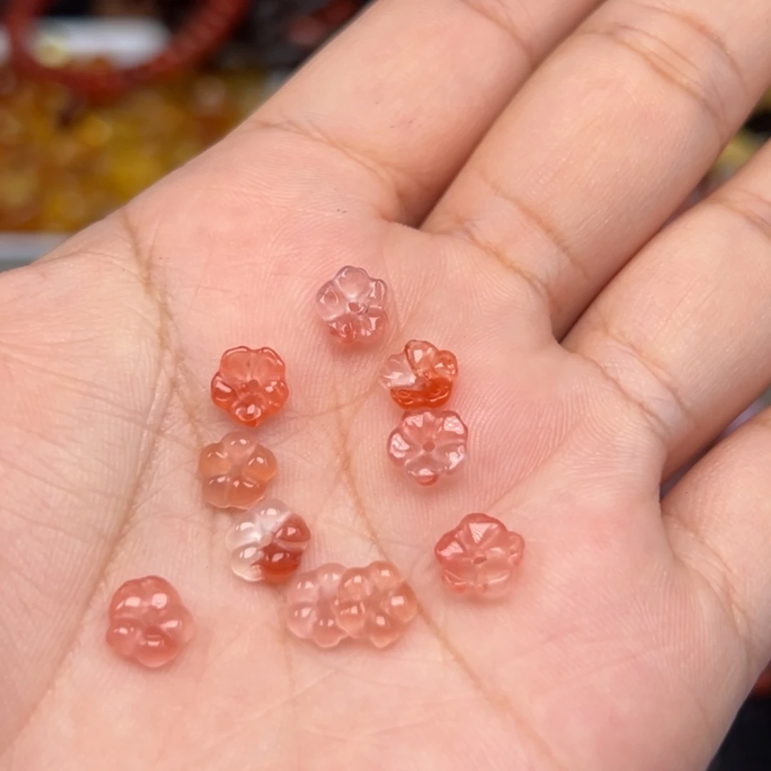 南红玛瑙未镶嵌吊坠(不含链)