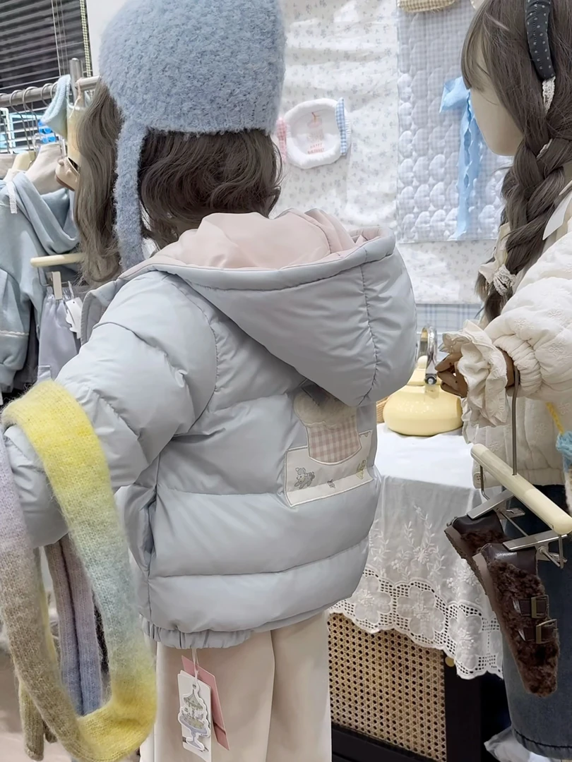 25冬款-新国标90绒-蛋糕贴布轻羽绒服-（羽绒服不建议机洗）7236