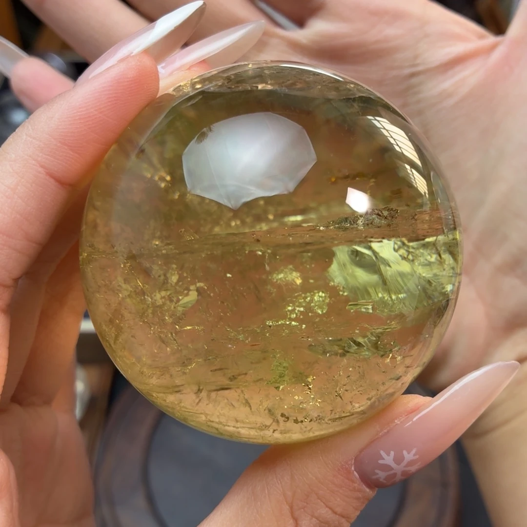 水晶珠宝半成品未镶嵌61.1mm