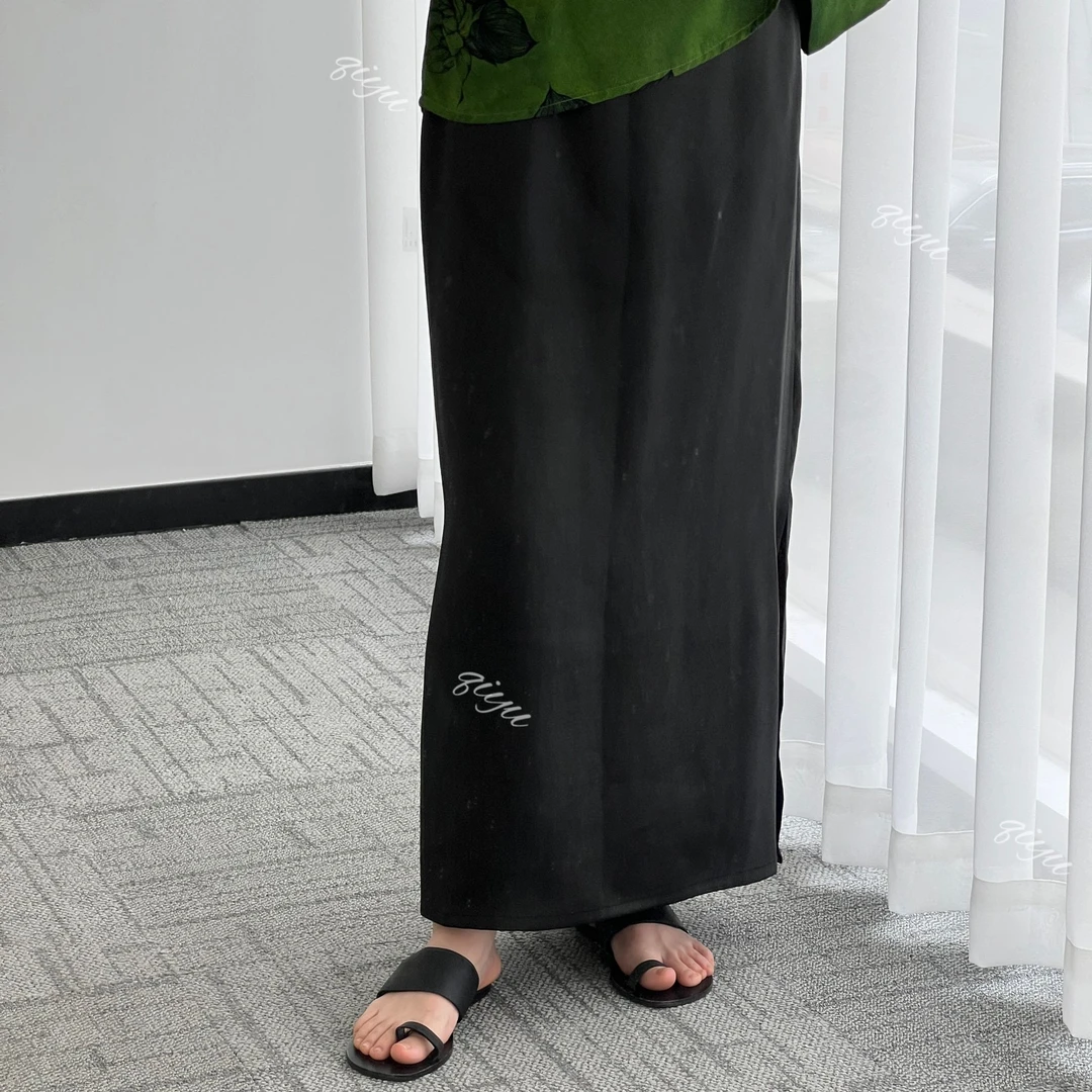 祈羽香云纱100桑蚕丝重缎包裙