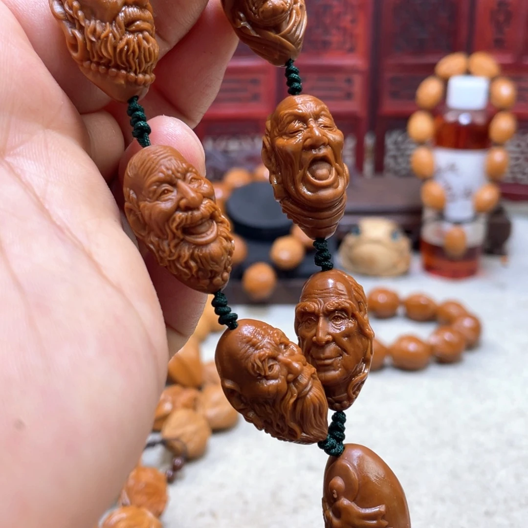 橄榄核吊坠橄榄核雕