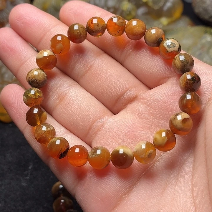 琥珀未镶嵌颈饰8➕溶洞168