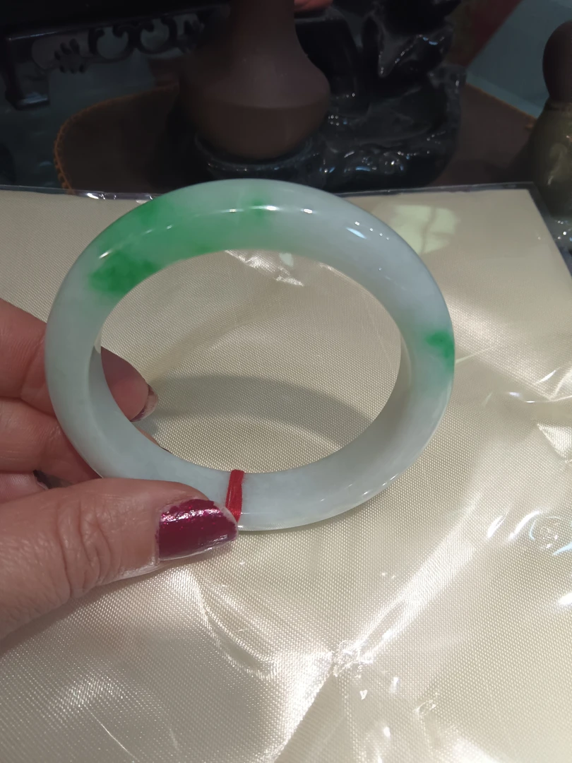 正圈飘阳绿女款53.5圈口