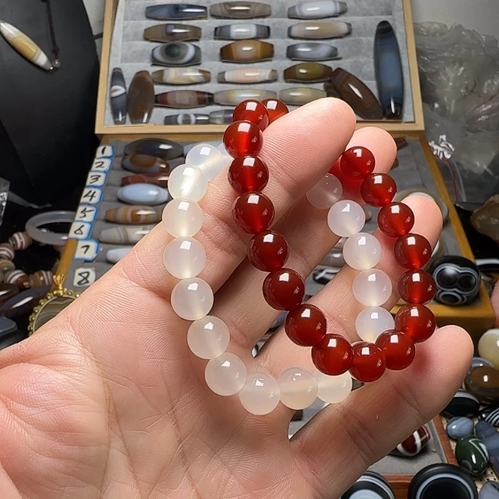 玛瑙/玉髓未镶嵌手串