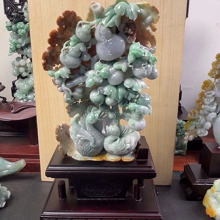 翡翠摆件未镶嵌1****件翡翠