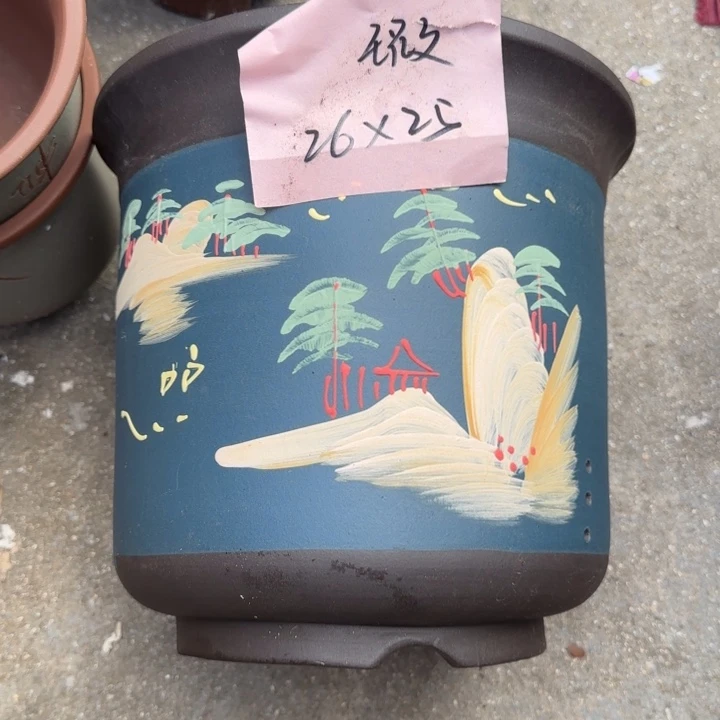 紫砂花盆特价清仓
